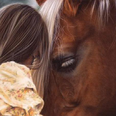 O cavalo vive o momento presente